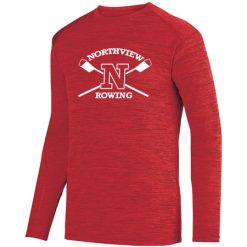 NV Rowing Adult SHADOW TONAL HEATHER LONG SLEEVE TEE