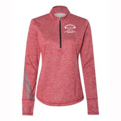 NV Rowing Ladies Adidas Ladies Heathered 1/4 Zip Pullover