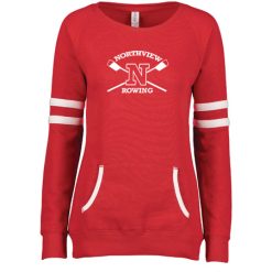 NV Rowing Ladies Varsity Fleece Crew Neck Pullover