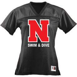 Alternative view of NV Swim & Dive Ladies Junior Fit Replica Football Tee