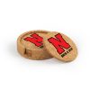 NV Swim & Dive Circular Cork Coaster Set of 4 with holder