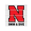 NV Swim & Dive White Wood Pallet Coaster  Set of 1  no holder
