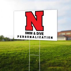 NV Swim & Dive Yard Sign