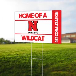 Alternative view of NV Swim & Dive Yard Sign