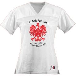 Alternative view of Polish Falcons Ladies Junior Fit Replica Football Tee