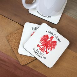 Polish Falcons Coasters