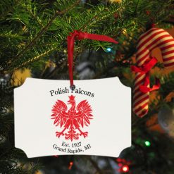 Alternative view of Polish Falcons Ornaments