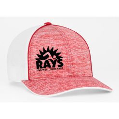 Alternative view of RAYS Fitted Heather Trucker Mesh