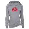RAYS Ladies Classic Fleece Funnel Neck Pullover Hood