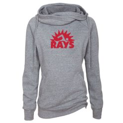 RAYS Ladies Classic Fleece Funnel Neck Pullover Hood