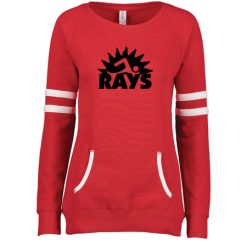 RAYS Ladies Varsity Fleece Crew Neck Pullover