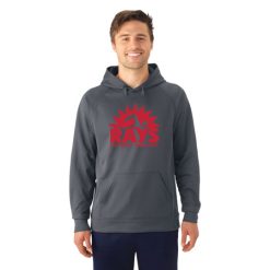 Alternative view of RAYS Adult DRI-POWER® Hooded Sweatshirt