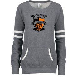 Alternative view of Rockford Boys S&D Ladies Varsity Fleece Crew Neck Pullover