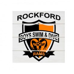 Alternative view of Rockford Boys S&D White Wood Pallet Coaster  Set of 1  no holder
