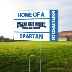 Alternative view of Sparta Yard Sign