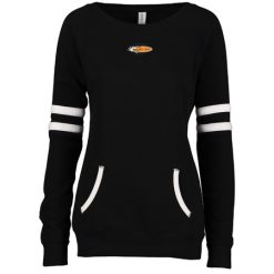 Tiger Sharks Ladies Varsity Fleece Crew Neck Pullover
