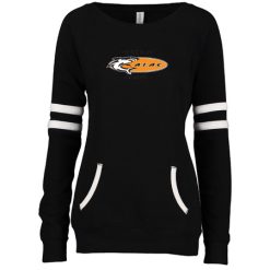 Alternative view of Tiger Sharks Ladies Varsity Fleece Crew Neck Pullover