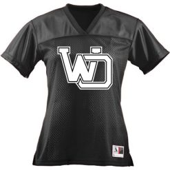 Alternative view of West Ottawa Ladies Junior Fit Replica Football Tee