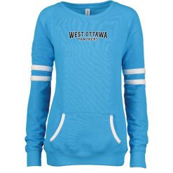 West Ottawa Ladies Varsity Fleece Crew Neck Pullover