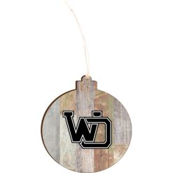 Alternative view of West Ottawa Light 4.18 X 3.86 Faux Wood Ornament