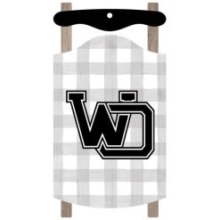 West Ottawa Sled Ornament