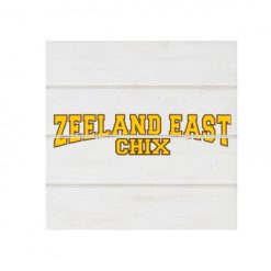 Alternative view of Zeeland East White Wood Pallet Coaster  Set of 1  no holder