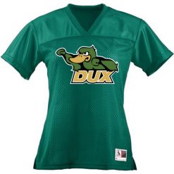 Alternative view of Zeeland West Ladies Junior Fit Replica Football Tee