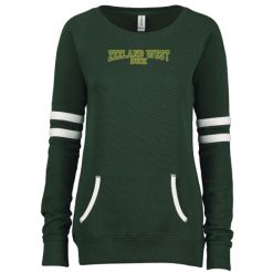 Zeeland West Ladies Varsity Fleece Crew Neck Pullover